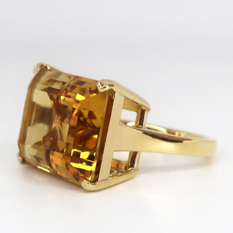 想いをつなぐ、シトリンリングのリフォーム