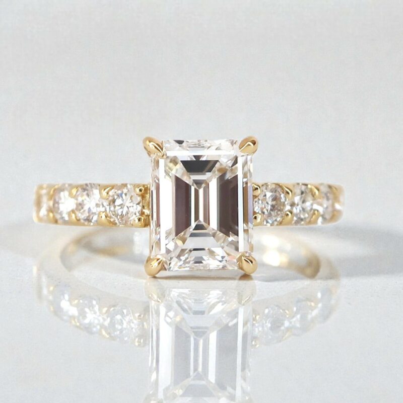 フルオーダーのご婚約リング